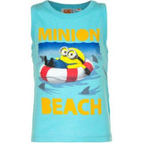 Boys Cotton Summer Top Beach Sleeveless T-Shirt