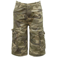 Boys Camouflage Cargo Shorts