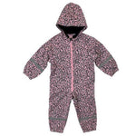 Girls Softshell Fleece Lined Rainsuit