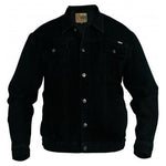 Duke Trucker Denim Jacket Black