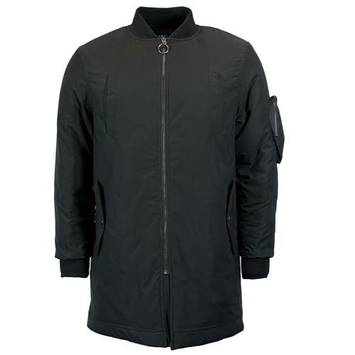 Mens Longline Padded MA1 Jacket – Coolandnew - Main Image