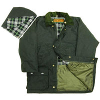 Game Childrens Quilted Wax Jacket