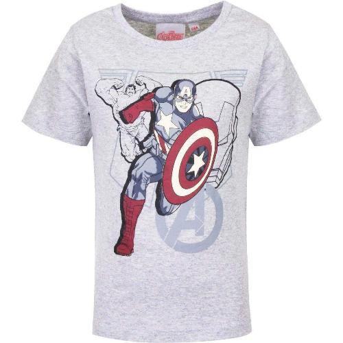 Boys Cotton T-shirt - Licenced Disney Marvel Avengers