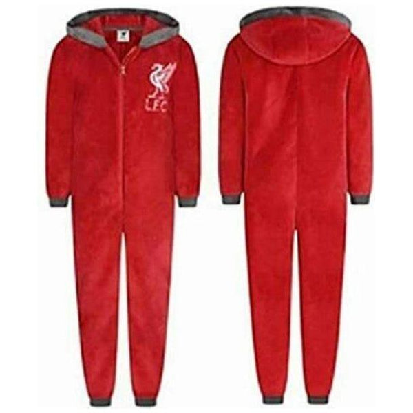Liverpool FC Jumpsuit Herren, Einteiler Onesie für Männer Liverpool FC Jumpsuit Herren, Einteiler Onesie für Männer