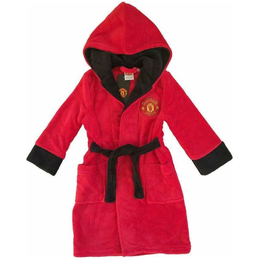 Kids Man United Dressing Gown / Childrens Manchester United robe ...