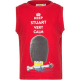 Boys Licenced Minions Sleeveless Top Summer Vest