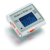 Shake n Wake Silent and Vibrating Travel Alarm Clock (Wrist Watch Deaf Aid)