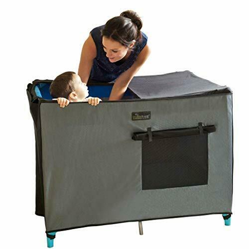 Snooze shade - travel cot blackout canopy / cover