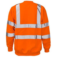 Standsafe HV009 Hi Vis Crew Neck Sweatshirt