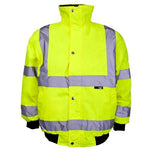 Children's Hi Vis Waterproof Bomber Jacket