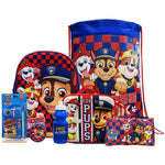 Paw Patrol 7 piece Back to School Bundle -Backpack, Sports Bag, Lunch box, Stationary etc